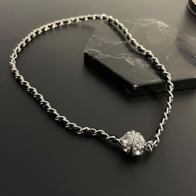 Collares de cable de cuero de empalme al por mayor